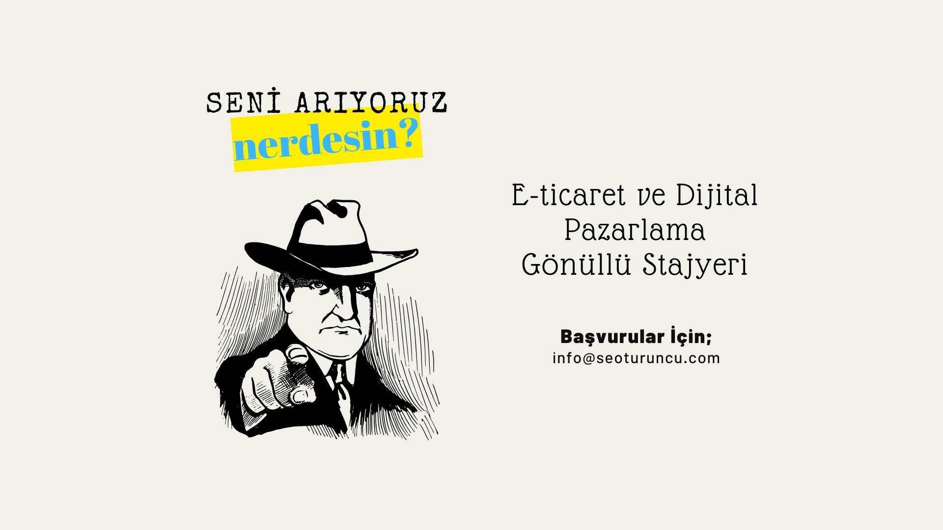 E-Ticaret ve Dijital Pazarlama Alanında Uzmanlaşmak İster misin? 4 stajyer universite